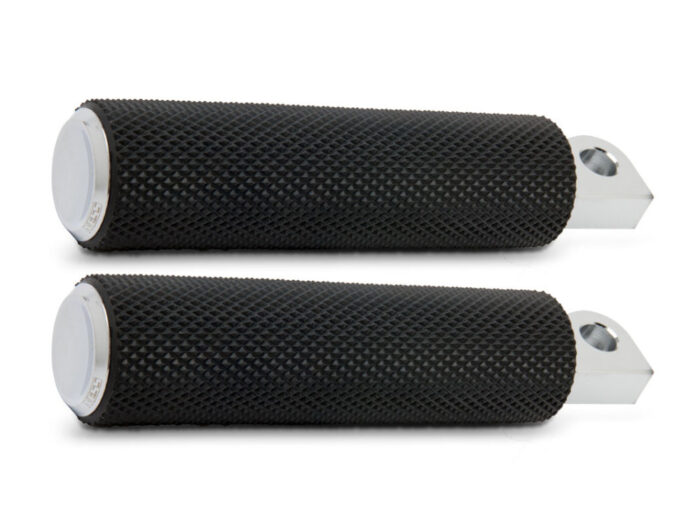Taverner Motorsports - Footpegs; Knurled Fusion Chr - AN-07-924