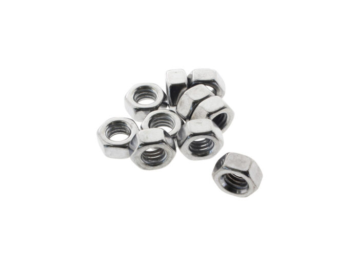 Taverner Motorsports - Nut; Hex unc 5/16-18 (Pk10) Chr - CM-HN-407