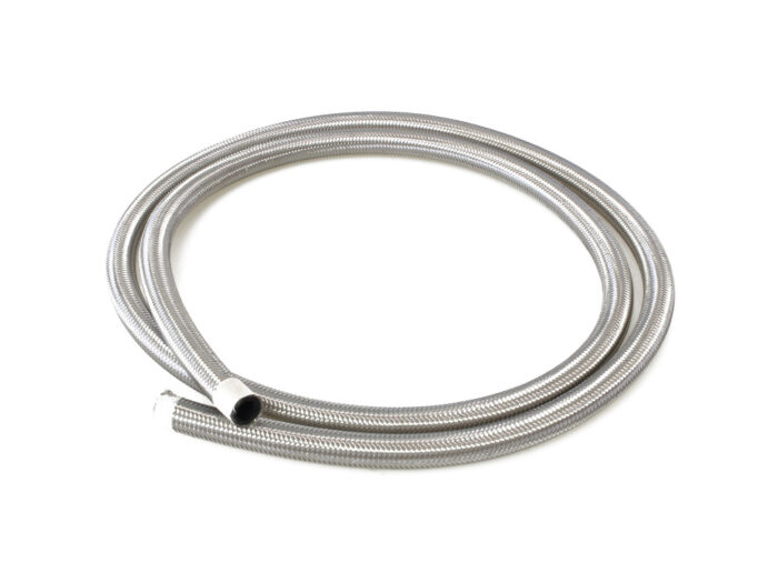 Taverner Motorsports - Oil Line; 3/8' Braided (6ft roll) - GOO-202-07-6