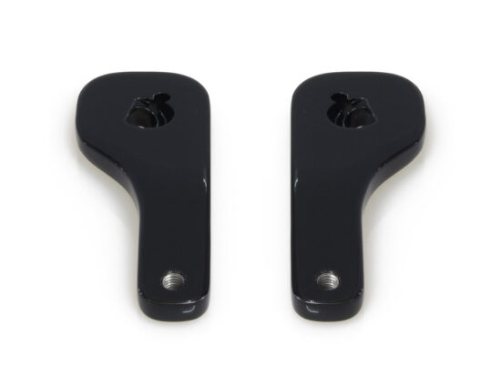 Taverner Motorsports - Mirror Brackets; Drop-Down FLH'14up - LA-9001-01B