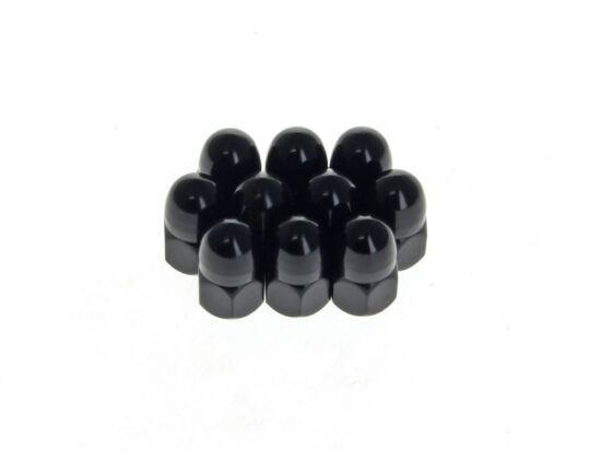 Taverner Motorsports - Nut; Acorn unc 5/16-18 Blk - BAI-03-0121BC