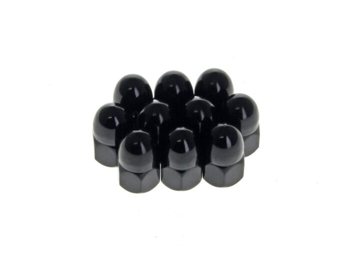 Taverner Motorsports - Nut; Acorn unf 5/16-24 Blk - BAI-03-0121BF