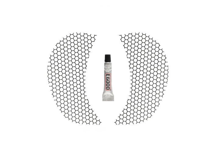 Taverner Motorsports - Vent Screen; FLTRX'15-23 Fairing - KKC-2330-0198