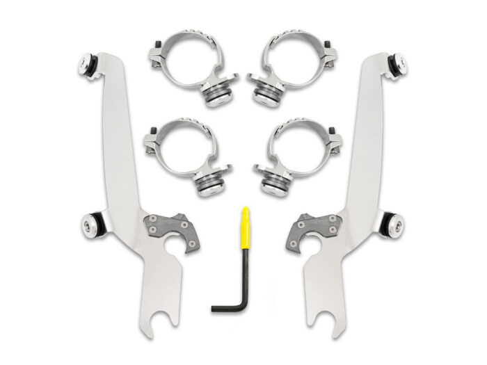 Taverner Motorsports - Windshield Mnt Kit; FLST'86-17 with - MEM-MEM8923