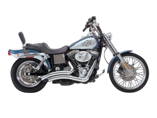 Taverner Motorsports - Exhaust; FXD'91-05 Big Radius Chr - VH-26007