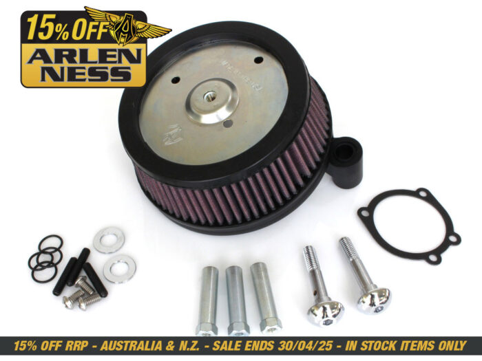Stage 1 Big Sucker Air Cleaner Kit - Black. Fits Softail 2000-2014, Dyna 1999-2017 & Touring 2002-2007.