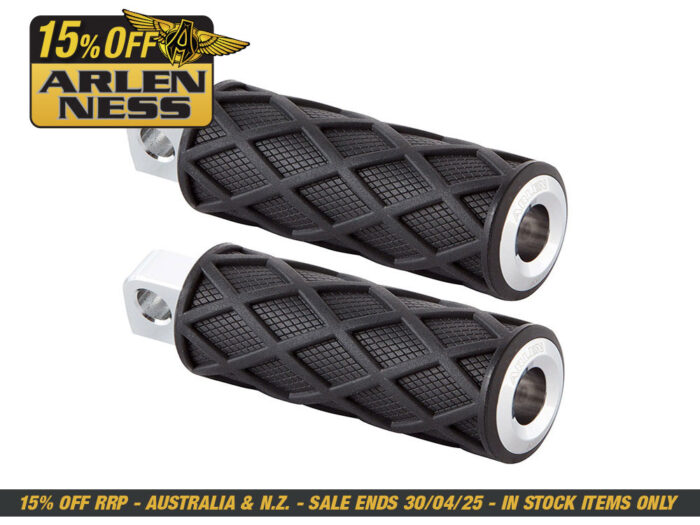 Diamond Footpegs - Chrome