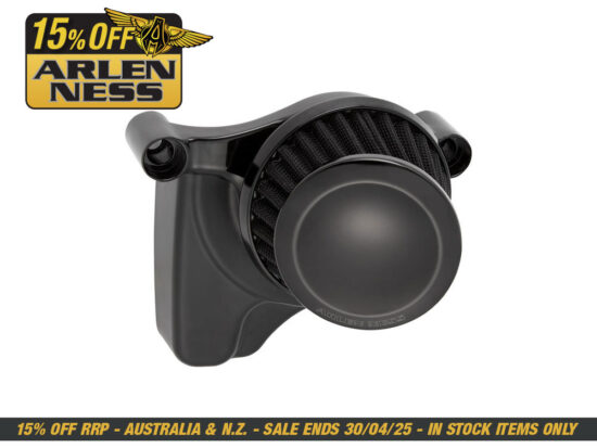 Mini 22° Air Cleaner Kit - Black. Fits Sportster 1988-2021.