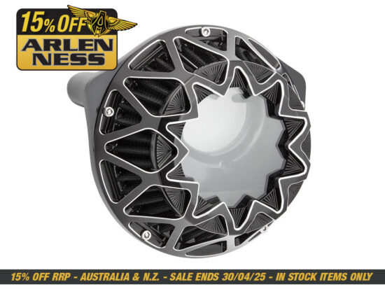 Crossfire Air Cleaner Kit - Contrast Cut. Fits Sportster 1988-2021.