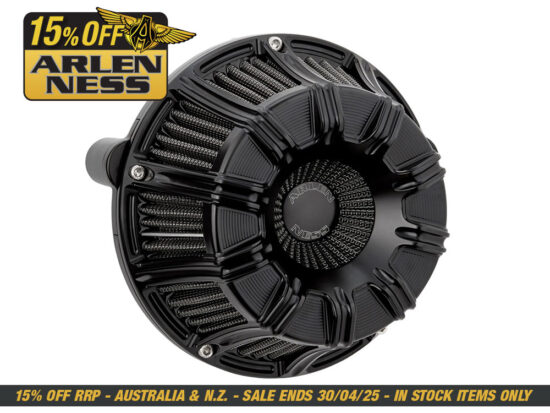 10-Gauge Air Cleaner Kit - Black. Fits CVO Touring 2023up, Street Glide & Road Glide 2024up, Touring 2025up & Softail 2025up