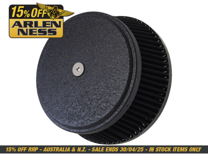 High Flow Air Cleaner Kit - Black. Fits Indian Touring & Cruiser 2014up with 111ci or 116ci Thunderstroke Engines