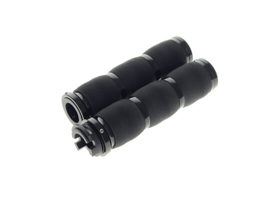Air Cushion Handgrips - Black. Fits Indian Scout 2015up