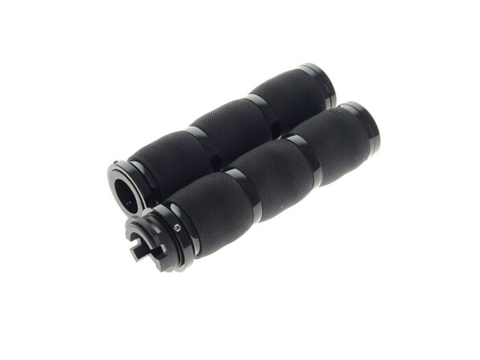 Air Cushion Handgrips - Black. Fits Indian Scout 2015up