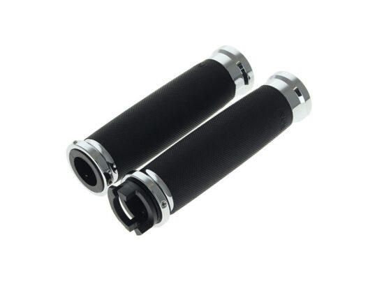 Custom Contour Handgrips - Chrome. Fits Indian Scout 2015up