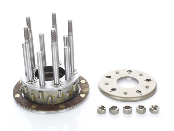 5 Stud Clutch Hub. Fits 4Spd Big Twin 1936-1984 with Original H-D Dry Clutch.