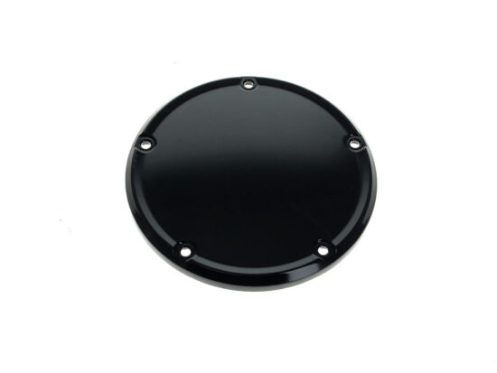 Derby Cover - Gloss Black. Fits Softail 2019up.