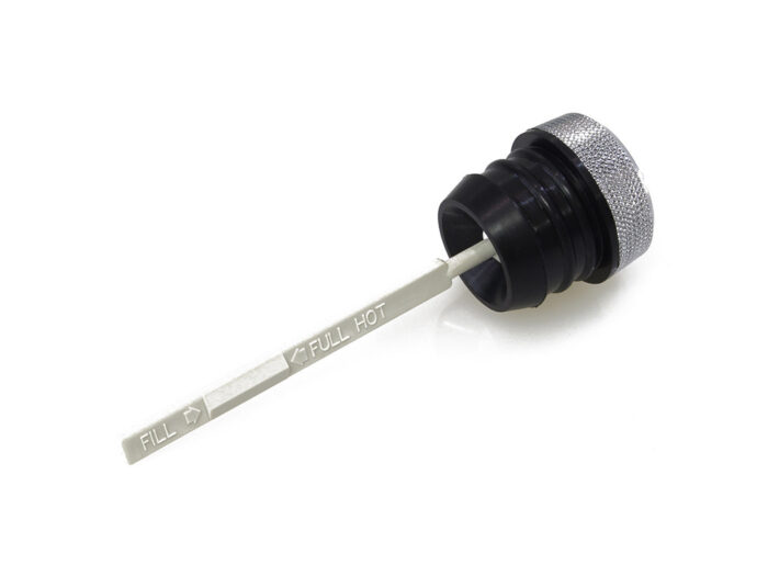 Oil Dipstick - Chrome. Fits Softail 2000-2017.