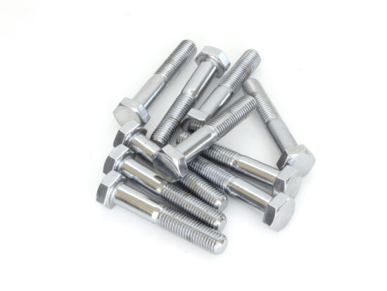 5/16-24 x 1-3/4in. UNF Hex Head Bolt - Chrome. Pack 10.