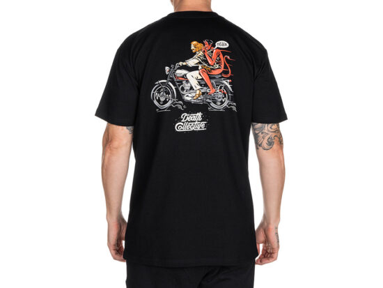 Death Collective Faster T-Shirt - Black. Large