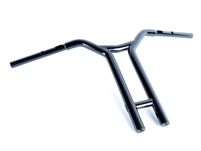 16in. x 1-1/4in. Brap Straight T-Bar Handlebar - Gloss Black. Fits CVO Road Glide 2023up & Road Glide 2024up