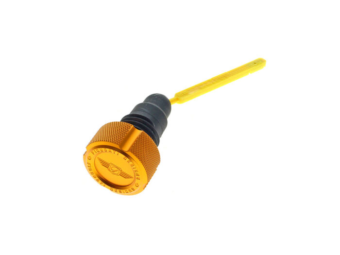 Magnetic Dipstick - Gold. Fits Dyna 2006-2017 & Touring 2007-2016