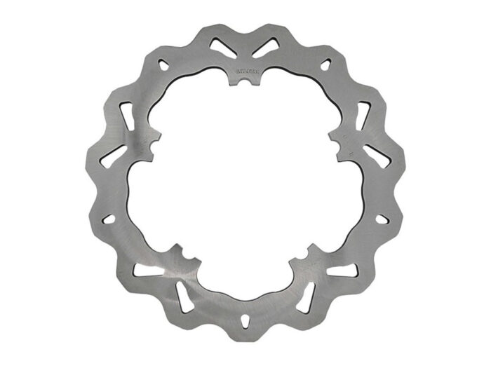 11.5in. Front Wave Disc Rotor - Stainless Steel. Fits V-Rod 2002-2005 Models with OEM Cast Wheel.