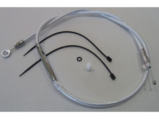 67in. Clutch Cable - Sterling Chromite. Fits Sportster 2004-2021