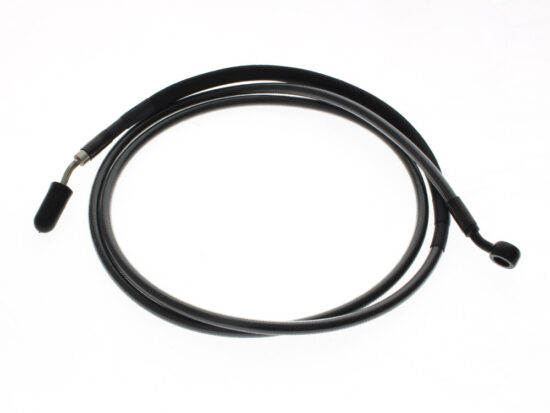 66in. Hydraulic Clutch Line with 10mm x 35 Degree Banjo - Black Pearl. Fits Touring & Softail 2017up Models with the Original H-D Hydraulic Clutch.</P><P>