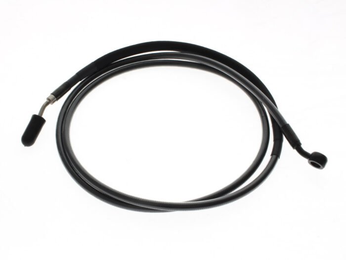 66in. Hydraulic Clutch Line with 10mm x 35 Degree Banjo - Black Pearl. Fits Touring & Softail 2017up Models with the Original H-D Hydraulic Clutch.</P><P>