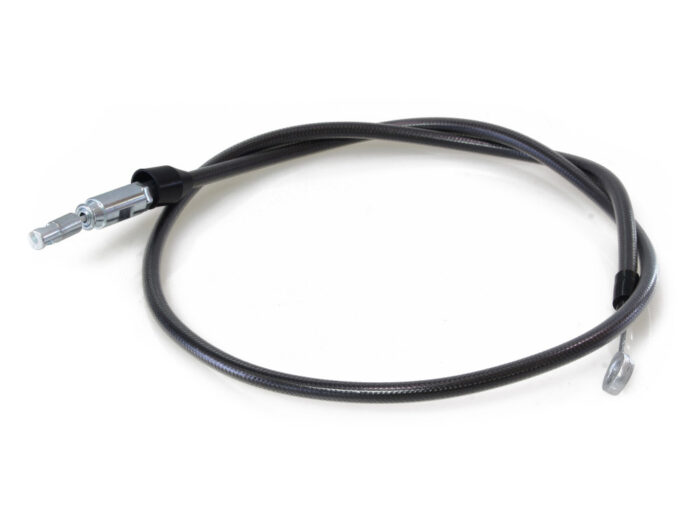 48in. Quick Connect Upper Clutch Cable - Black Pearl. Fits Softail 2018up & Most Touring 2021-2024