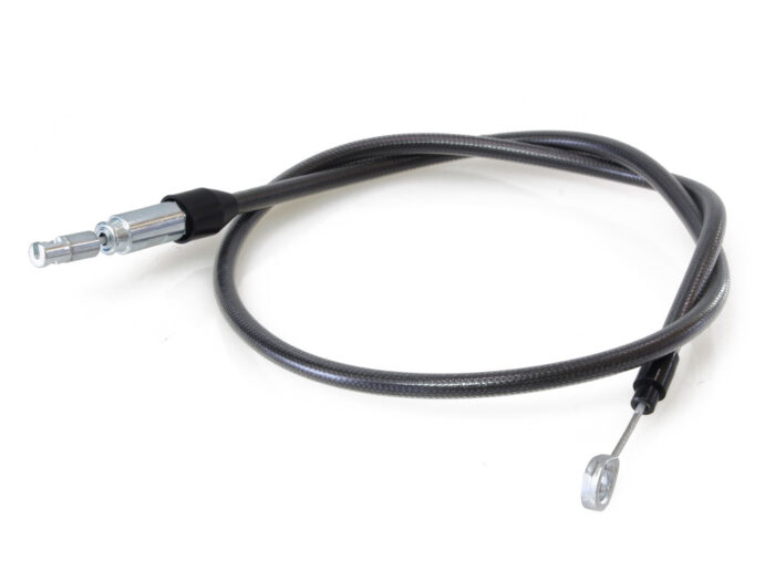 42in. Quick Connect Upper Clutch Cable - Black Pearl. Fits Softail 2018up & Most Touring 2021-2024
