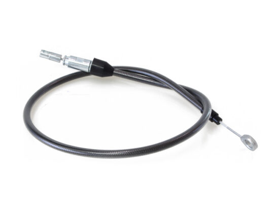 34in. Quick Connect Upper Clutch Cable - Black Pearl. Fits Softail 2018up.