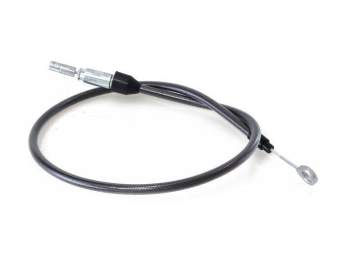 34in. Quick Connect Upper Clutch Cable - Black Pearl. Fits Softail 2018up.