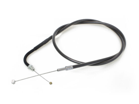 30in. Throttle Cable - Black Pearl. Fits Big Twin 1990-1995.</P><P>