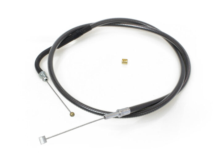 30-3/4in. Throttle Cable - Black Pearl. Fits Big Twin 1996-2017.