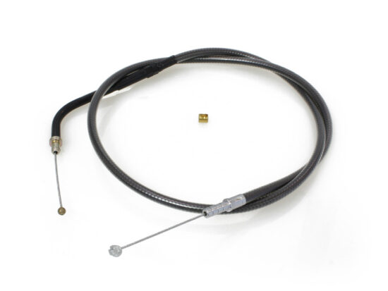 36-1/2in. Idle Cable - Black Pearl. Fits V-Rod 2002-2017
