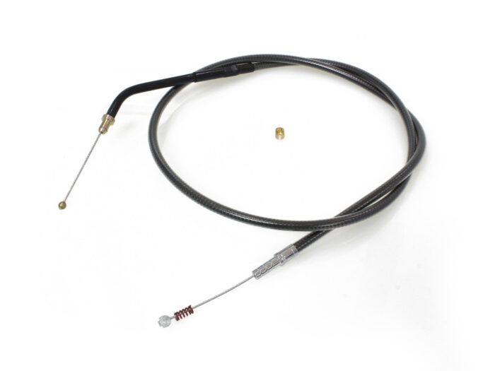 32in. Idle Cable - Black Pearl. Fits Sportster 2007-2021.