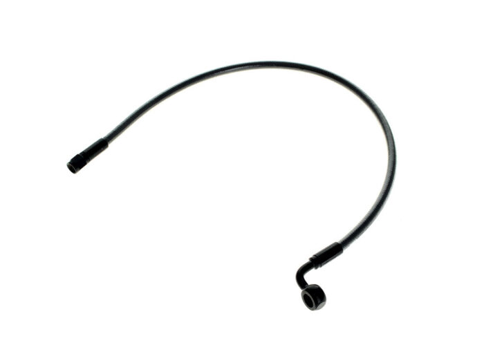 21in. Upper Front Brake Line with 10mm x 90 Degree Banjo - Black Pearl.</P><P>