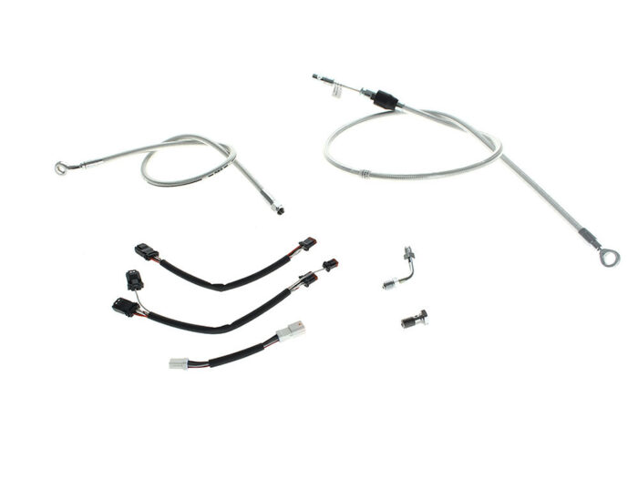 Sterling Chromite Cable Kit. Suits 12in. Ape Hangers on Breakout 2018up