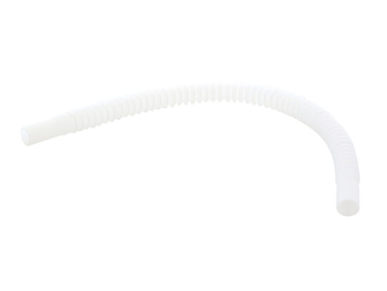 Corrugated Flex Fuel Line Hose, 8mm/9mm ID, 260mm long