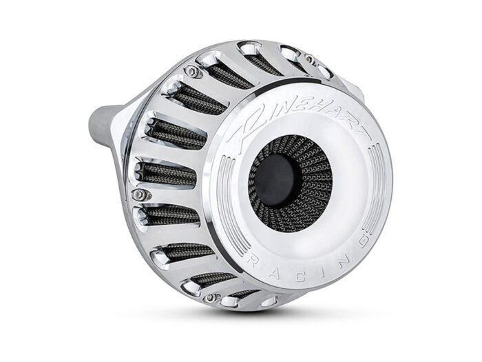 Moto Air Cleaner Kit - Chrome. Fits Touring 2017-2024 & Softail 2018-2024