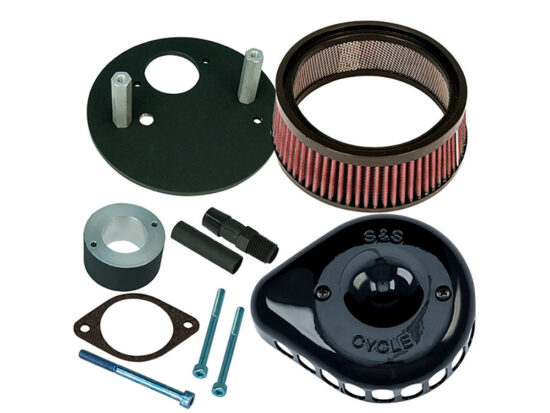 Mini Teardrop Air Cleaner Kit - Black. Fits Street 500 2015-2020.</P><P>