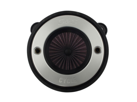 Air Stinger Stealth Air Cleaner Kit - Brushed S&S Ring. Fits Sportster 2007-2021.