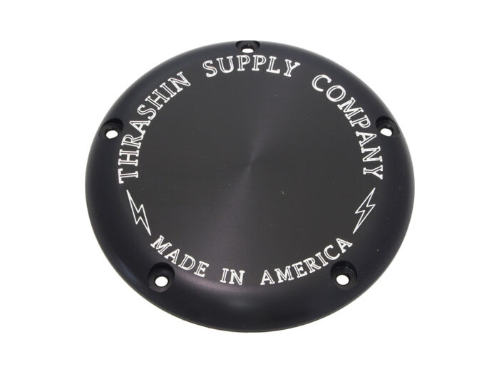 5-Hole OG Billet Derby Cover - Black. Fits Softail 2019up.