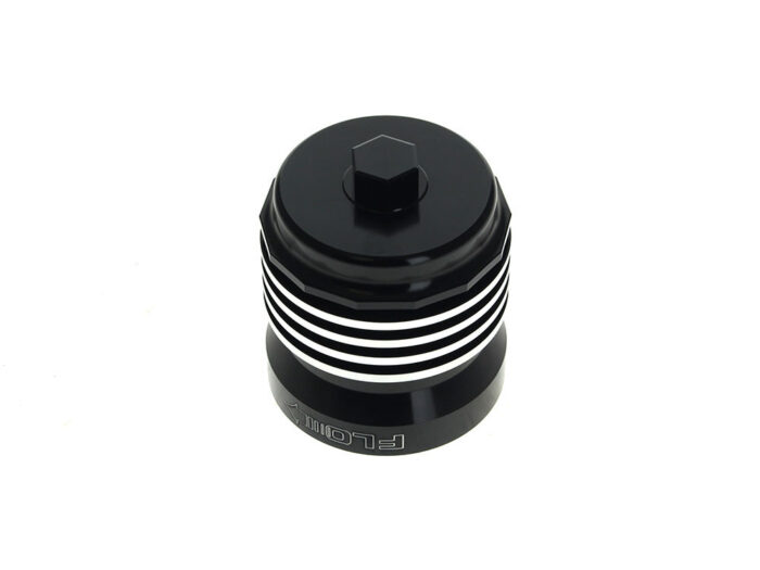 FLO Reusable Oil Filter - Black. Fits Pan America 2021up, Sportster S 2021up and Nightster 975 2022up