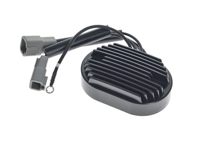 Regulator - Black. Fits Softail 2007 Only