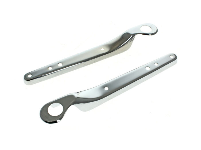 Rear Fender Struts - Chrome. Fits Sportster 1994-2003